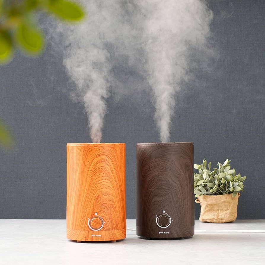 Amazon | plus more (プラスモア) 上部給水式超音波 アロマ加湿